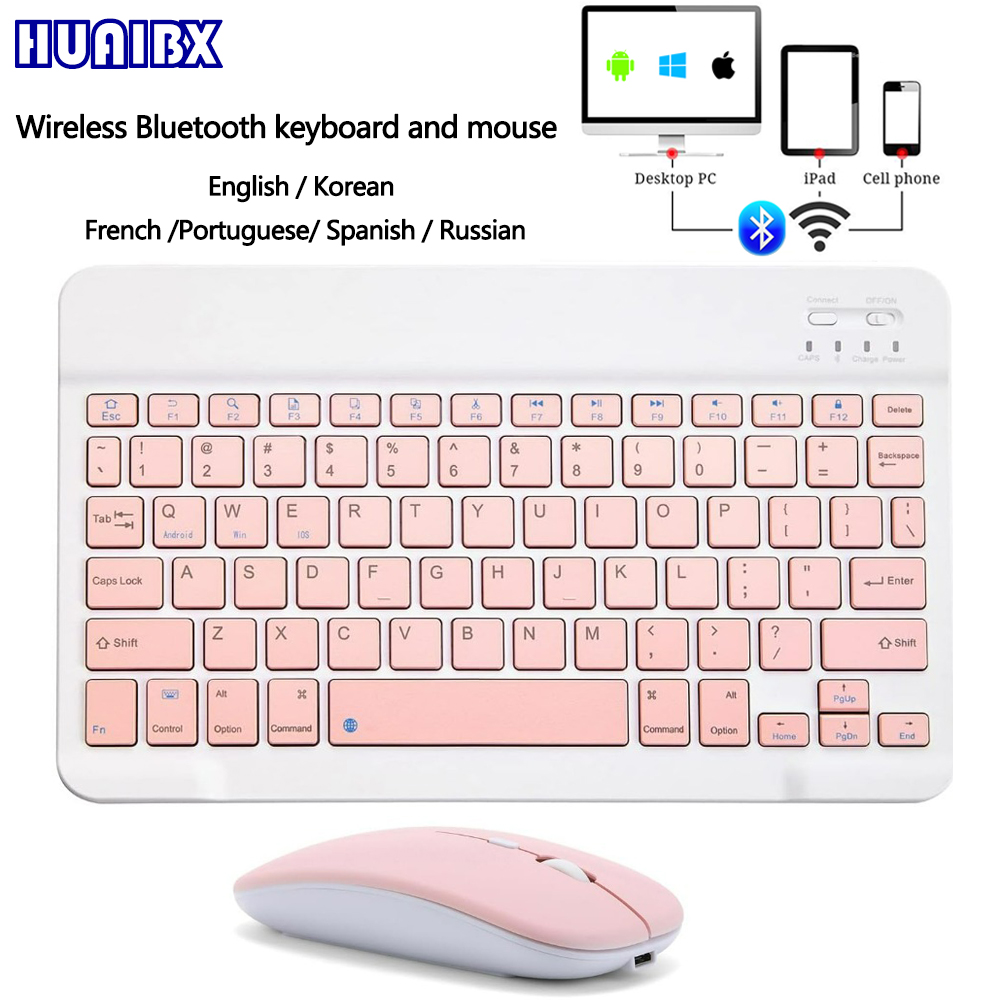 Desk Setup Keyboard - 아이패드 폰 태블릿용 10 lnch 무선