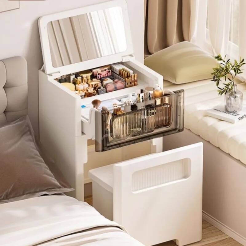 Desk Setup In Small Bedroom - 3 in 1 화장대 세트, 거울