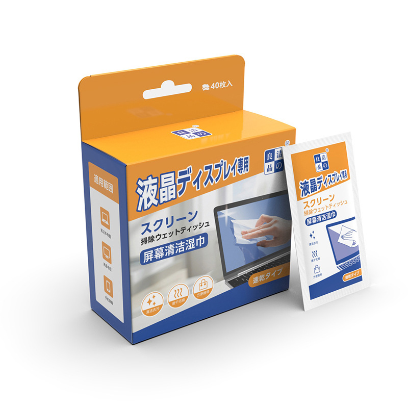 Monitor Cleaning Kit - 알코올 프리 스크린 클리닝 티슈, LCD,
