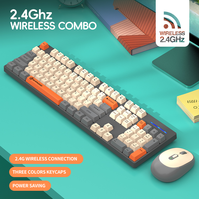 2.4G 무선 사무용 키보드 마우스 콤보 세트, 사무실 - Desk Setup Keyboard 리뷰 및 가격