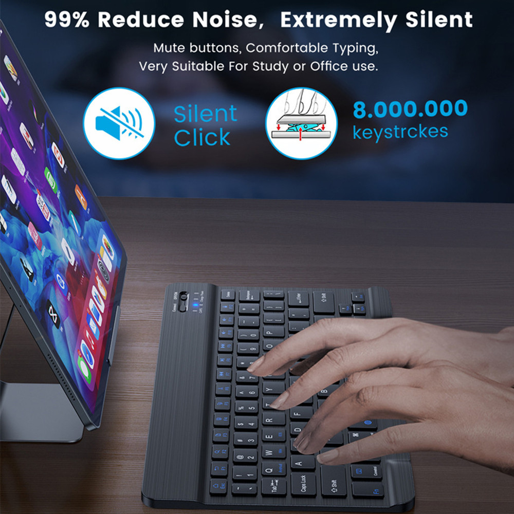 새로운 2025 블루투스 무선 키보드 마우스 IOS 안 - Desk Setup Keyboard 리뷰 및 가격