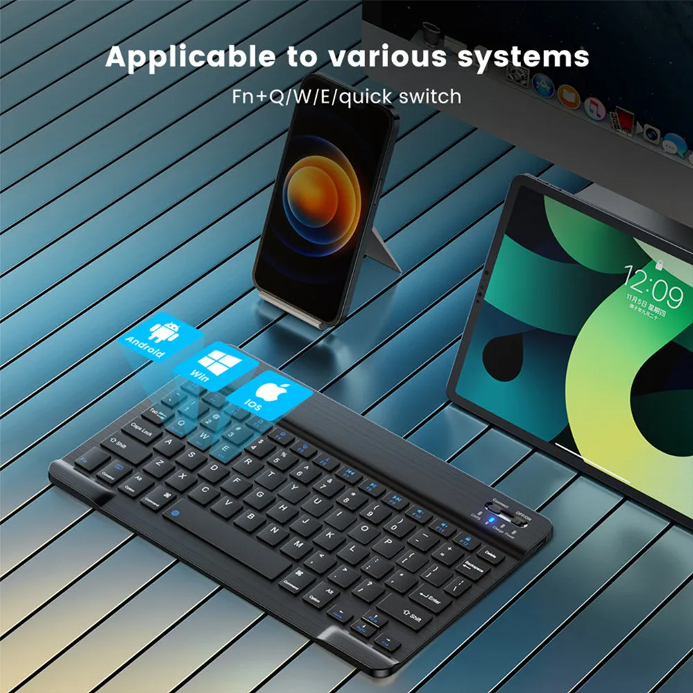 새로운 2025 블루투스 무선 키보드 마우스 IOS 안 - Desk Setup Keyboard 리뷰 및 가격