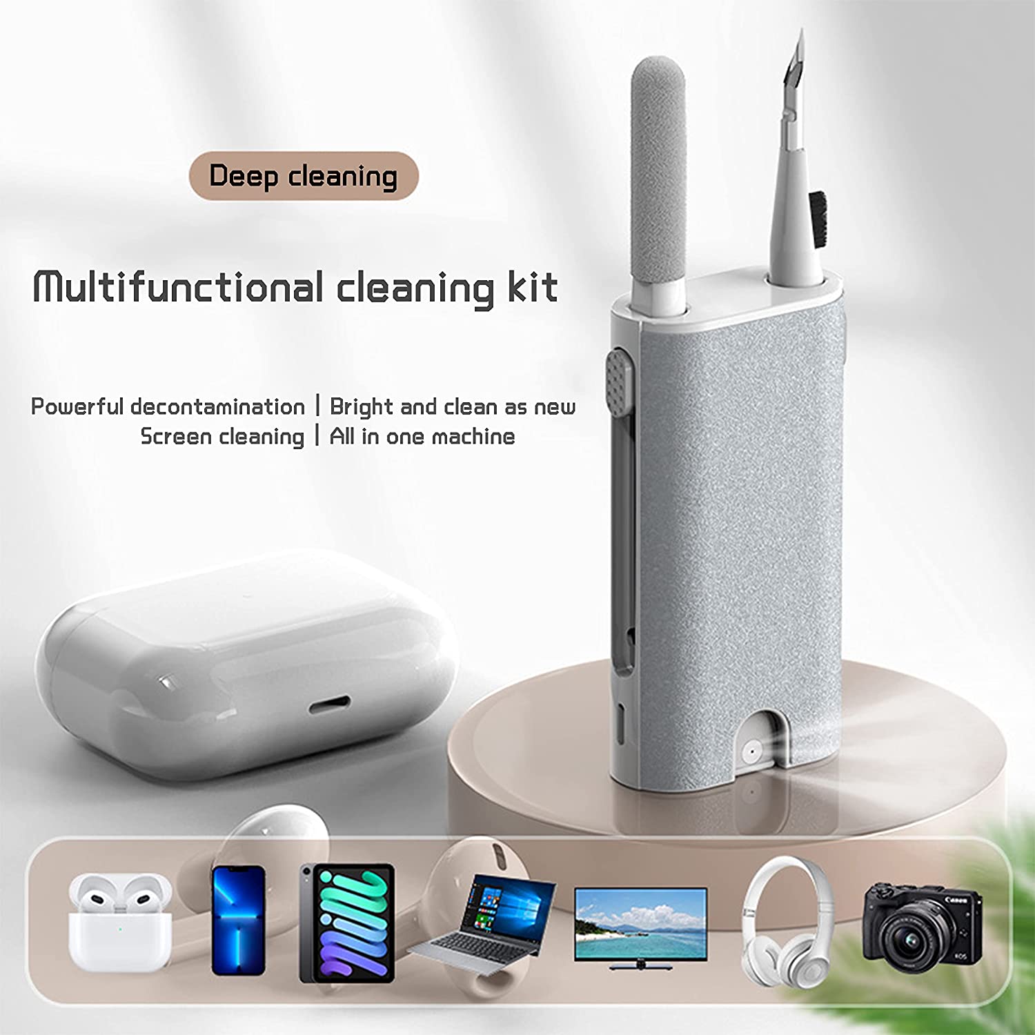 5 in 1 이어폰 클리너 브러시 키트 카메라 폰 태블 - Monitor Cleaning Kit 리뷰 및 가격