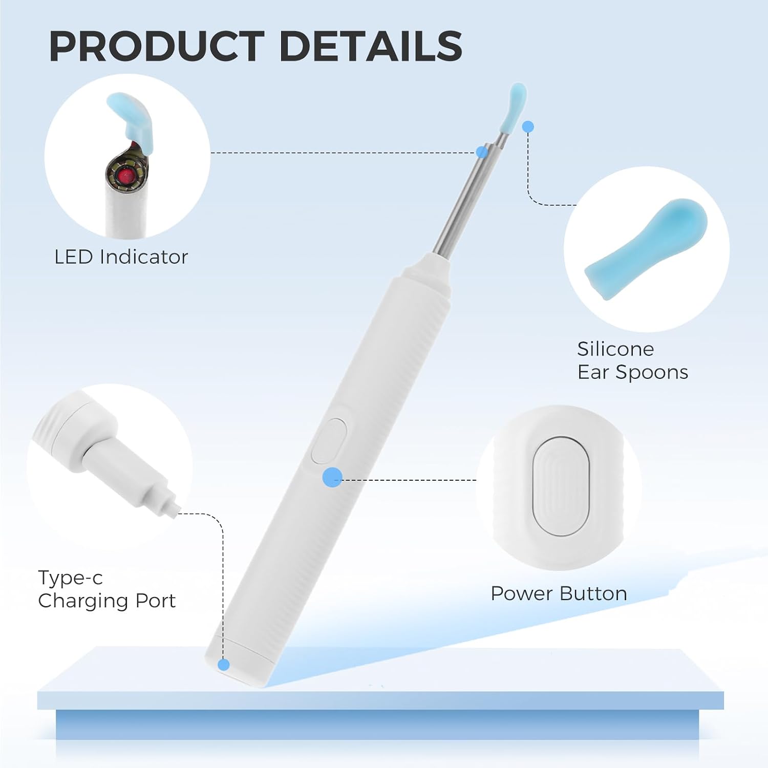1세트 귀지 제거 도구 키트 1080P 카메라 6 LE - Monitor Cleaning Kit 리뷰 및 가격