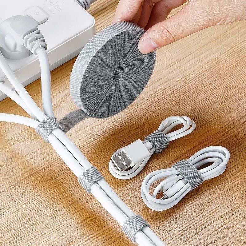 1/5M 케이블 정리기 케이블 관리 와이어 와인더 테이 - Desk Setup Cable Management 리뷰 및 가격