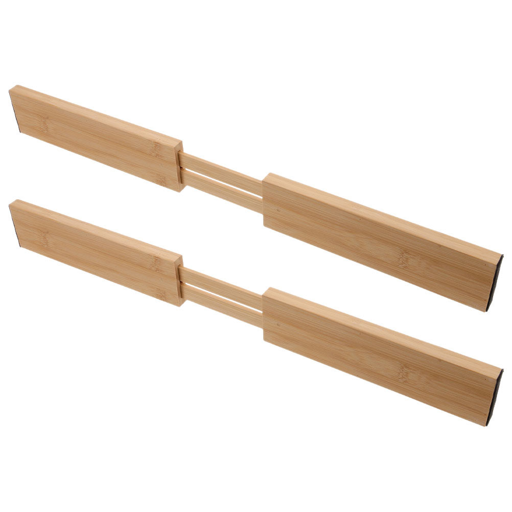 2개 세트 대나무 서랍 칸막이, 조절 및 확장 가능한  - Drawer Organizer Bamboo 리뷰 및 가격