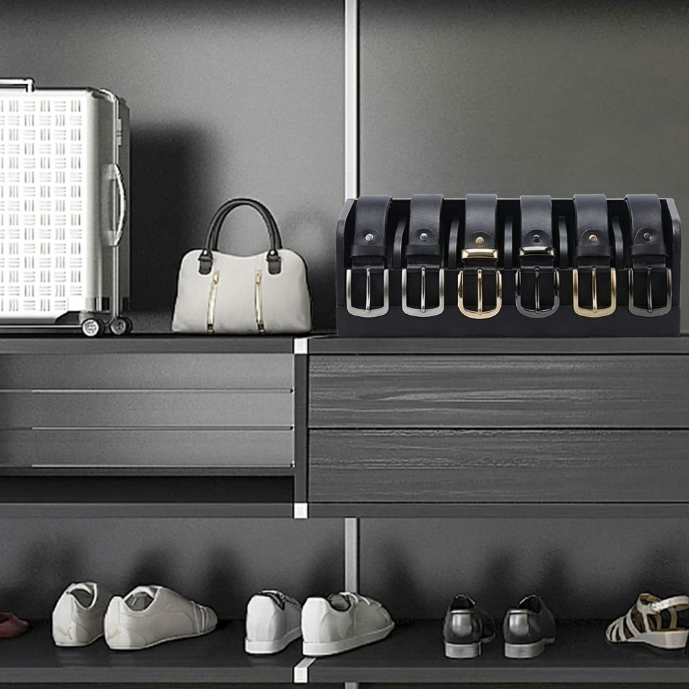 대나무 벨트 정리함 공간 절약 다기능 벨트 랙 6칸 친 - Drawer Organizer Bamboo 리뷰 및 가격