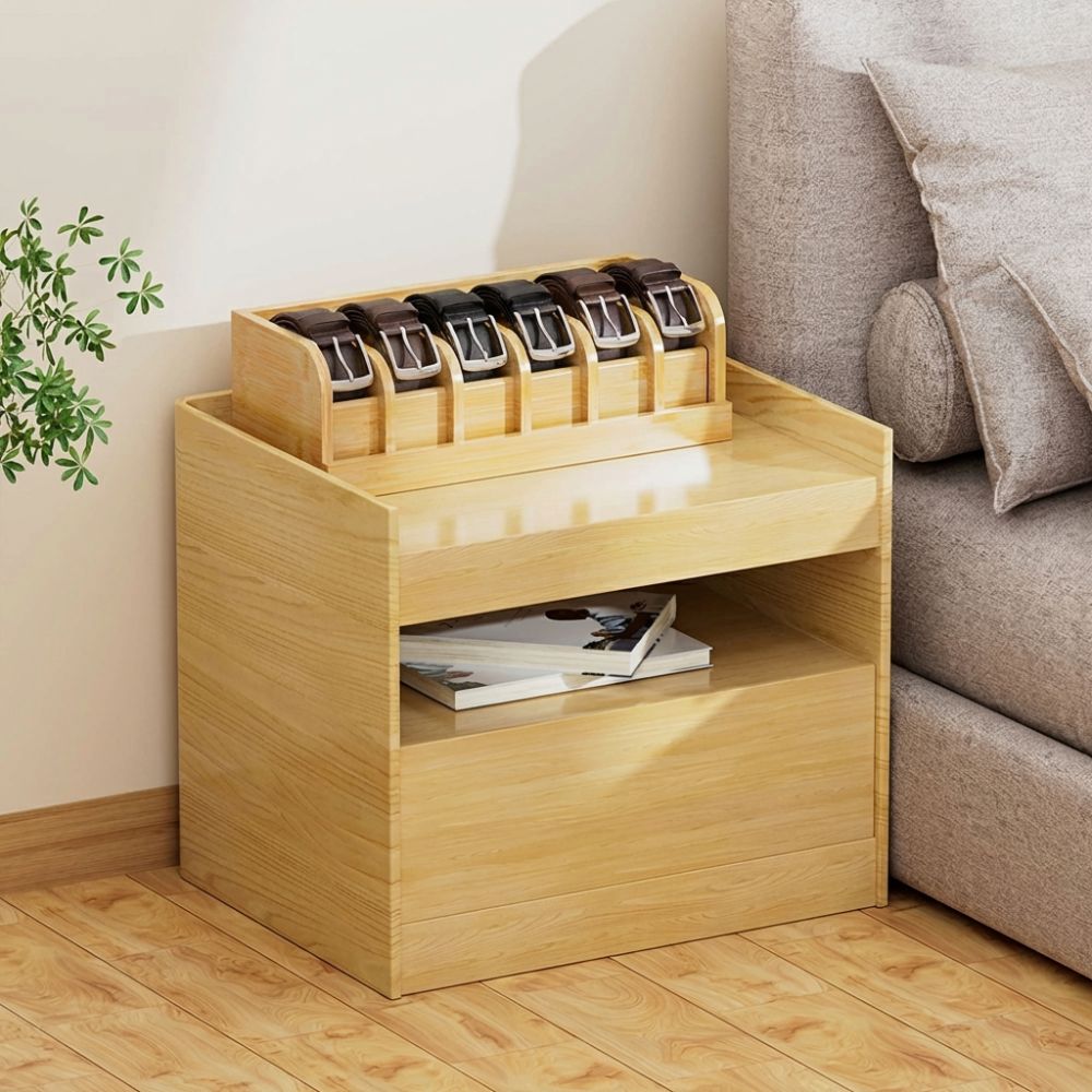 대나무 벨트 정리함 공간 절약 다기능 벨트 랙 6칸 친 - Drawer Organizer Bamboo 리뷰 및 가격