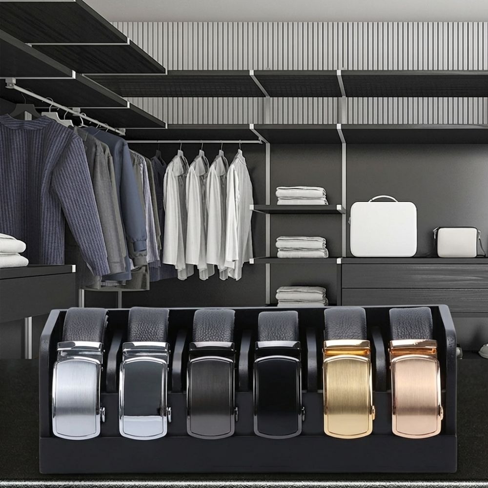 대나무 벨트 정리함 공간 절약 다기능 벨트 랙 6칸 친 - Drawer Organizer Bamboo 리뷰 및 가격