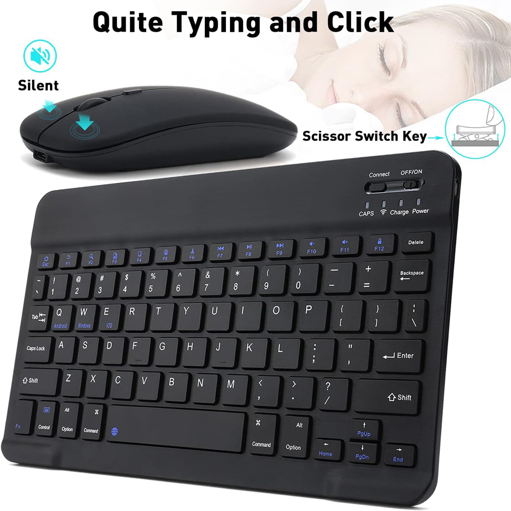 아이패드 폰 태블릿용 10 lnch 무선 블루투스 미니 - Desk Setup Keyboard 리뷰 및 가격