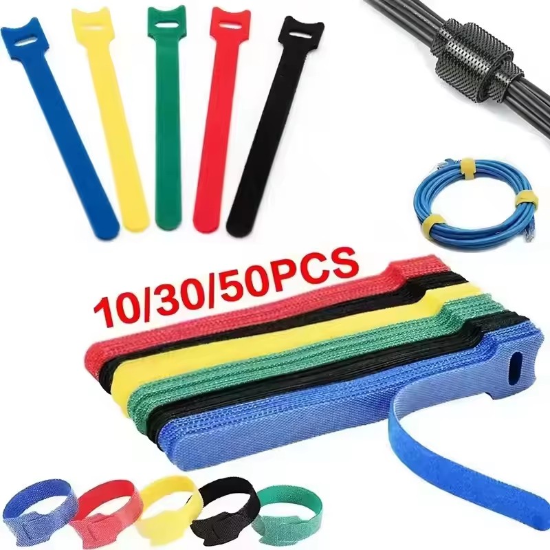 10/30/50PCS USB 케이블 정리기 와인더 타이 - Desk Setup Cable Management 리뷰 및 가격