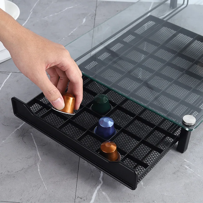 네스프레소 캡슐 홀더 랙 정리대 보관 스탠드 40/60 - Drawer Organizer Bamboo 리뷰 및 가격