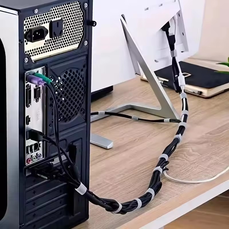 케이블 정리끈, 찢어지는 케이블 보호대, 휴대폰, 마우 - Desk Setup Cable Management 리뷰 및 가격