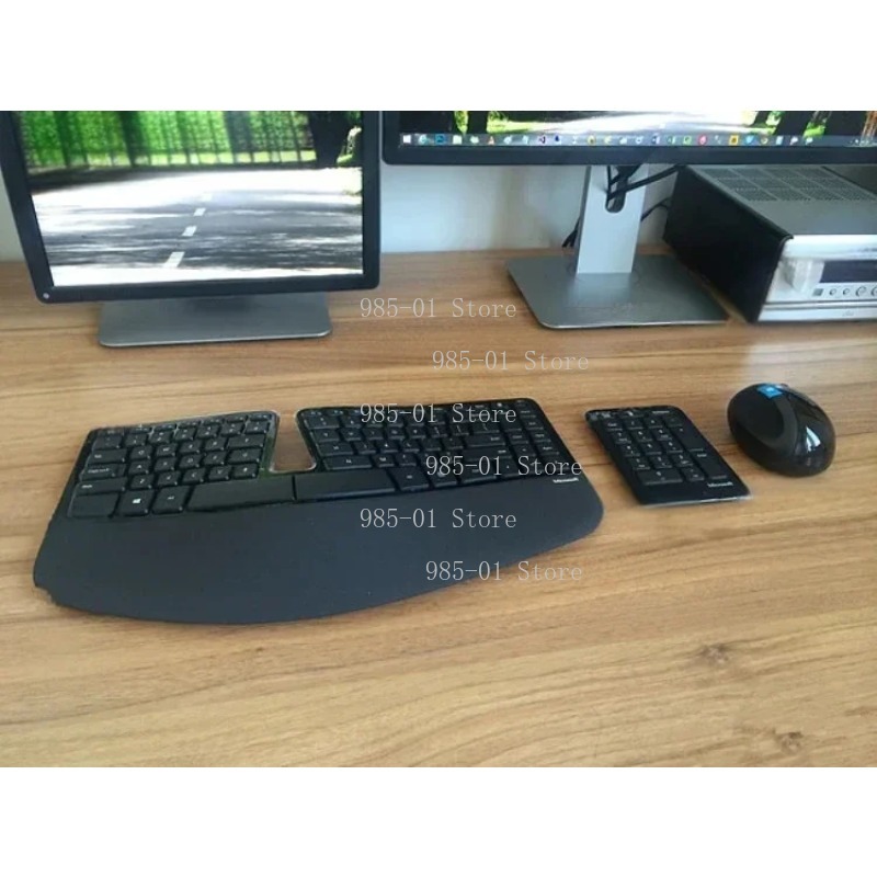 무선 키보드 및 마우스 세트, 마이크로소프트 스컬프트  - Desk Setup Keyboard 리뷰 및 가격