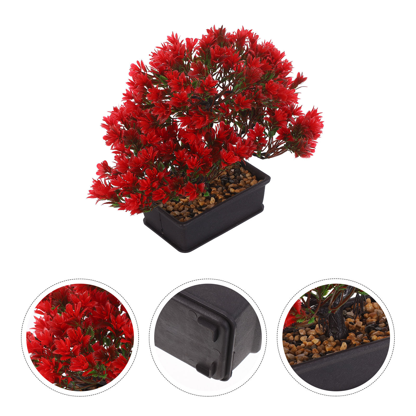 인공 분재 나무 작은 사실적인 플라스틱 녹색 화분 시뮬 - Plant Pot Small Desk 리뷰 및 가격