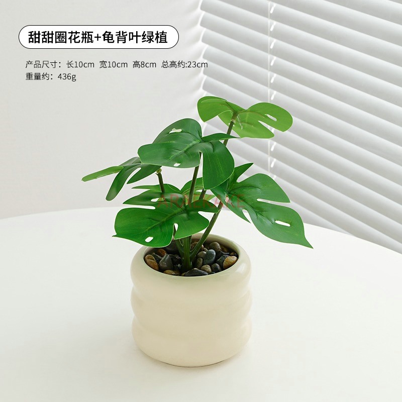 인공 꽃 식물 장식, 모조 녹색 식물, 작은 화분, 실 - Plant Pot Small Desk 리뷰 및 가격