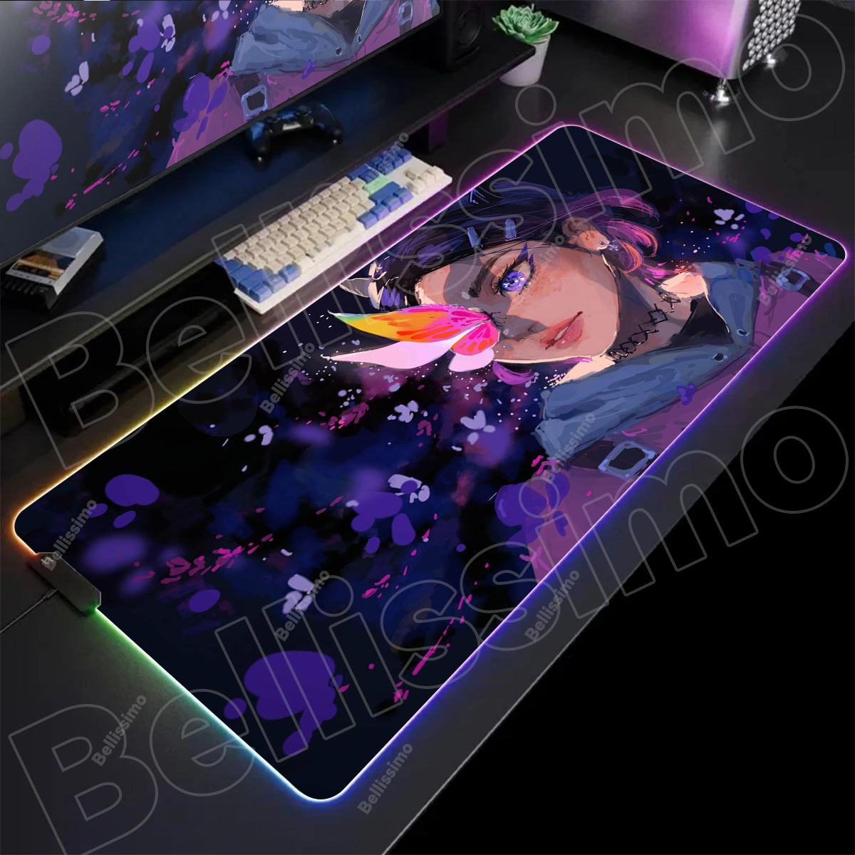 마우스 패드 게이머 클로브 발로란트 Rgb 데스크 매트 - Desk Setup Valorant 리뷰 및 가격
