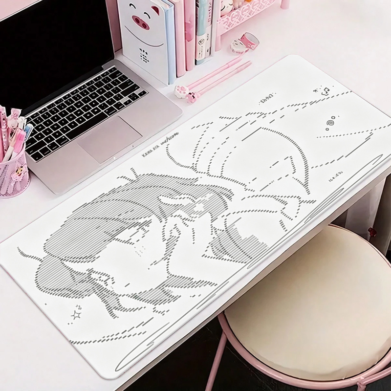 1Pcs 가죽 마우스 패드 애니메이션 엔젤 소녀 Y2k - Desk Setup Ergonomic 리뷰 및 가격