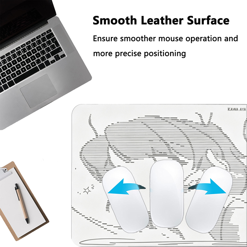 1Pcs 가죽 마우스 패드 애니메이션 엔젤 소녀 Y2k - Desk Setup Ergonomic 리뷰 및 가격