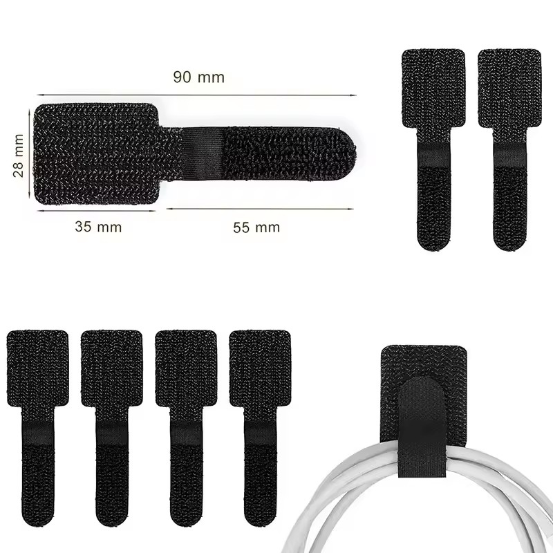 20/10/5/1PCS 분리 가능한 케이블 정리용 타이 - Desk Setup Cable Management 리뷰 및 가격